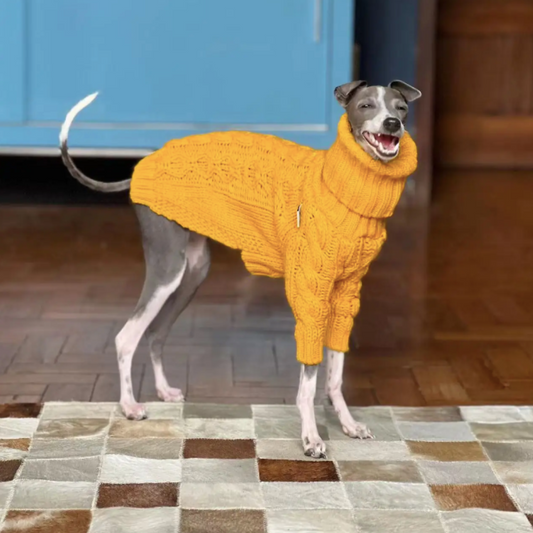 Yellow Knitted Jumper